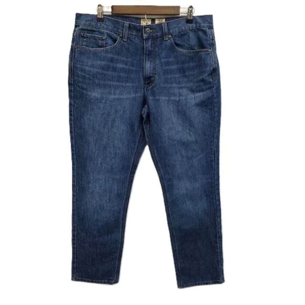 Red‎ Head Brand Co Mens 36x32 Blue Straight Leg Jeans Stretch Denim Classic